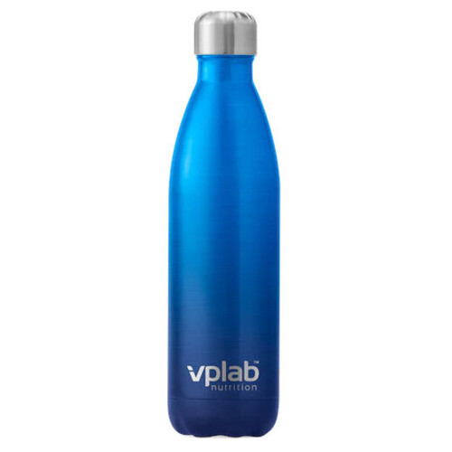 Пляшка VPLab Metal Water Bottle 500 мл Blue фото №1