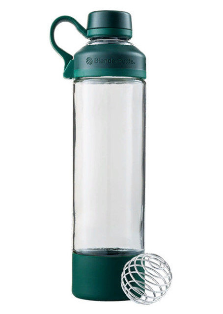 Спортивная бутылка-шейкер BlenderBottle Mantra Glass Green (Стекло) 600мл (ORIGINAL) фото №1