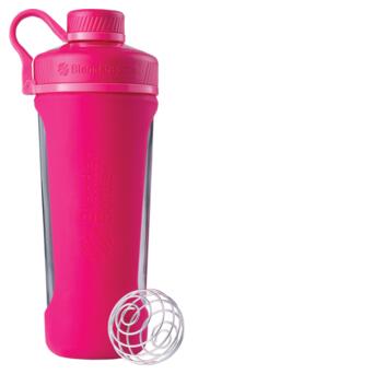 Спортивная бутылка-шейкер BlenderBottle Radian Glass 28oz/820ml Pink (ORIGINAL) фото №1