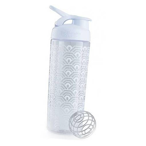 Пляшка Blender Bottle SportMixer Sleek 820мл Білий (09234006) фото №1