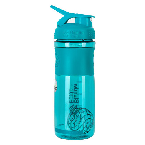 Спортивная бутылка-шейкер BlenderBottle SportMixer 820ml Teal (ORIGINAL) (VZ55SM 28oz Teal) Blender Bottle фото №8