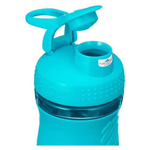 Спортивная бутылка-шейкер BlenderBottle SportMixer 820ml Teal (ORIGINAL) (VZ55SM 28oz Teal) Blender Bottle фото №9