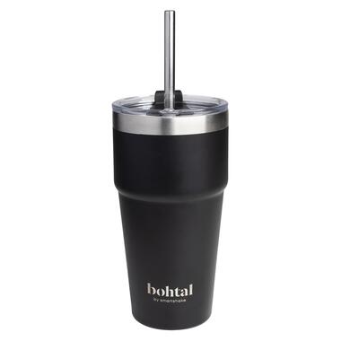 Шейкер SmartShake Bohtal Insulated Travel Mug 600 ml black фото №1