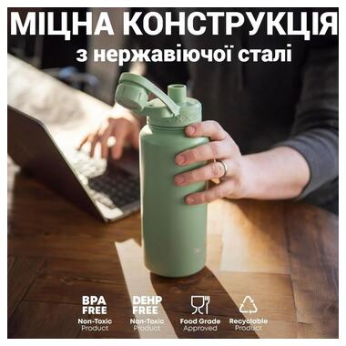 Бутылка для воды Smartshake Bohtal Insulated Sports Bottle 960 ml/32 oz Blue Superman (11292501)  фото №4