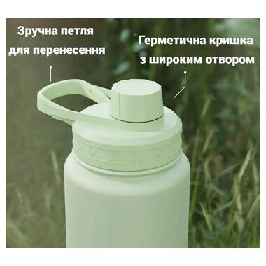 Бутылка для воды Smartshake Bohtal Insulated Sports Bottle 960 ml/32 oz Green (11280201)  фото №2