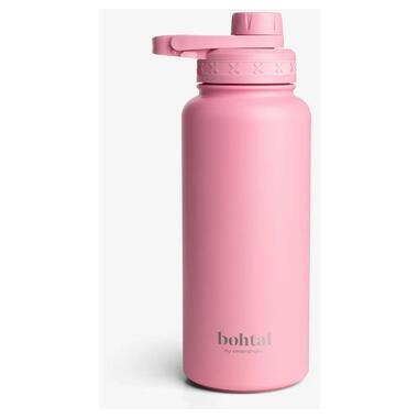 Бутылка для воды Smartshake Bohtal Insulated Sports Bottle 960 ml/32 oz Pink (11280101)  фото №1