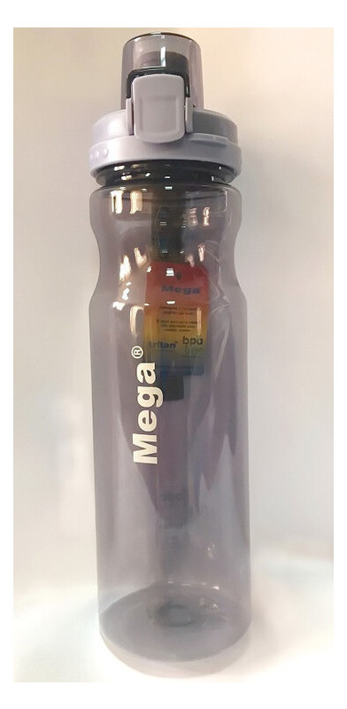 Пляшка для води Mega Tritan 0,9 л Фіолетова (0717040678037V) фото №6