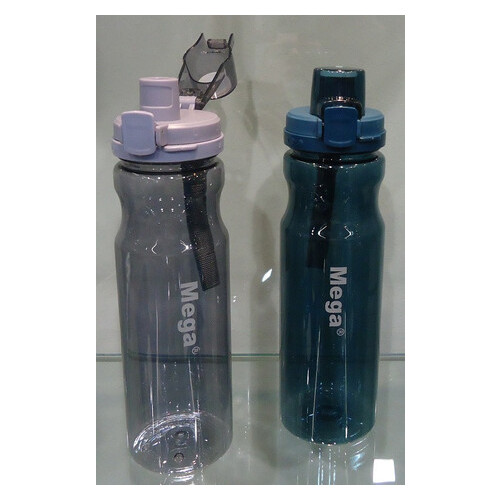 Пляшка для води Mega Tritan 0,9 л Фіолетова (0717040678037V) фото №5