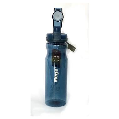 Пляшка для води Mega Tritan 0.9 л Blue (0717040678037BLUE) фото №2