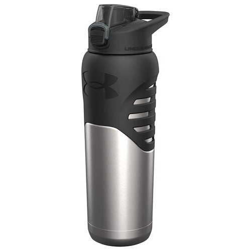 Пляшка для води з нержавіючої сталі Under Armour Dominate 710 мл Stainless (‎UA70170-80005-OSFA) фото №1