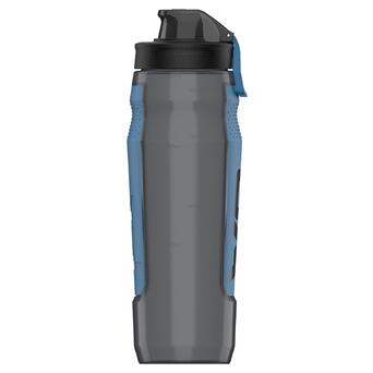 Пляшка для води Under Armour Squeeze Bottle 900 мл Pitch Grey/Cruise Blue фото №4