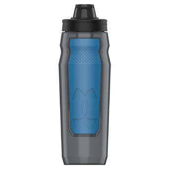 Пляшка для води Under Armour Squeeze Bottle 900 мл Pitch Grey/Cruise Blue фото №2