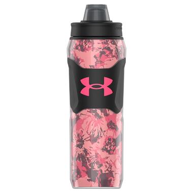 Пляшка для води Under Armour Playmaker Squeeze 900 мл Pink Poppy фото №2