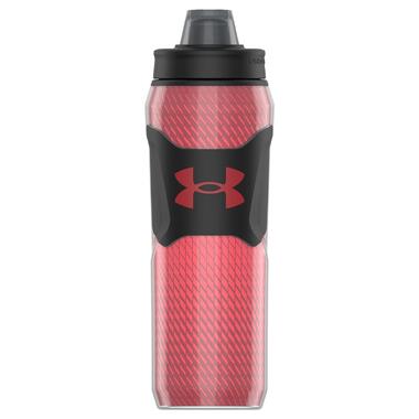 Пляшка для води Under Armour Playmaker Squeeze 900 мл Red фото №2