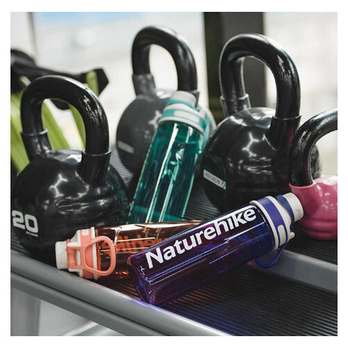 Спортивна пляшка Naturehike TWB05 Tritan фіолетова 0.5 л NH19S005-H фото №4