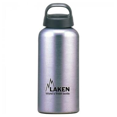 Бутылка для воды Laken Classic 0,6 L Aluminium 			 фото №1