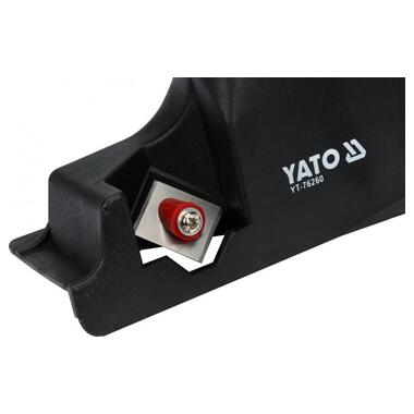 Рубанок для зняття фаски Yato 9.5-15мм 240х60мм 2 леза (YT-76260) фото №2