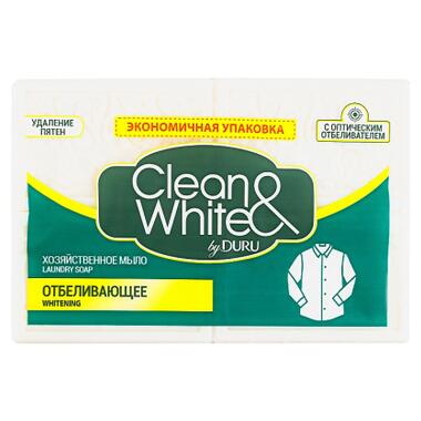 Мило для прання Duru Clean&White Господарське Відбілююче 4 x 100 г (8690506521929) фото №1