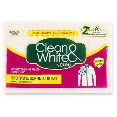Мило для прання Duru Clean&White Господарське для видалення плям 120 г (8690506521905) фото №1