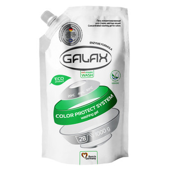 Гель для прання Galax для кольорових речей 1 кг (4260637720610) фото №1