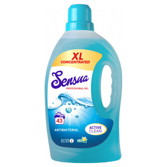Гель для прання Sensua Professional Gel Antibacterial для всіх типів тканин та квітів 1.5 л (4820167005467) фото №1