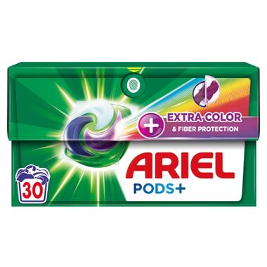 Капсули для прання Ariel Pods + Екстразахист Кольору та Волокон 30 шт. (8001090802873) фото №1