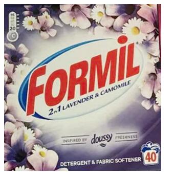 Порошок для стирки Formil 2 в 1 Lavender & Camomile, 2.6 кг (40 стирок) 233459 фото №1
