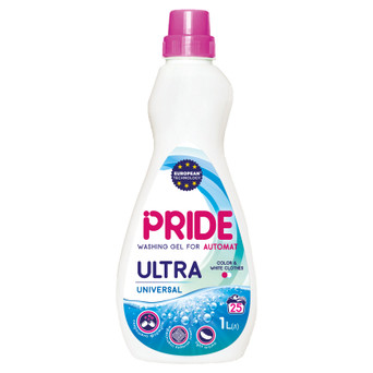 Гель для прання Pride Afina Ultra Universal 1 л (4820211180881) фото №1