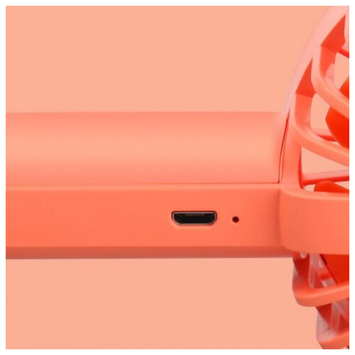 Портативний вентилятор VH Portable Handheld Fan Orange (F03) фото №5