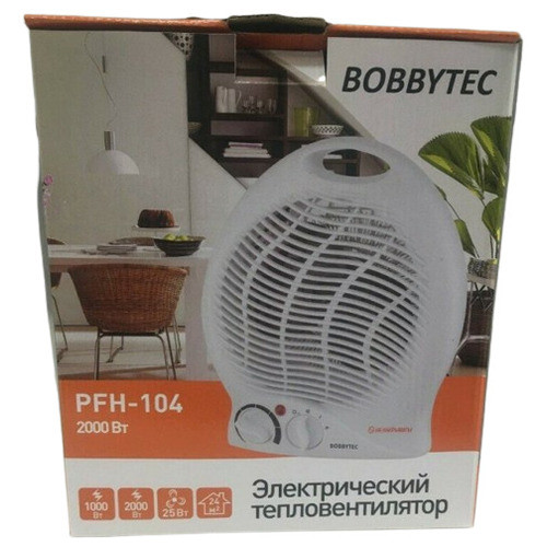 Тепловентилятор Bobbytec PFH 104 2000 Вт 3 режими роботи білий (24318-PFH-104_640) фото №4