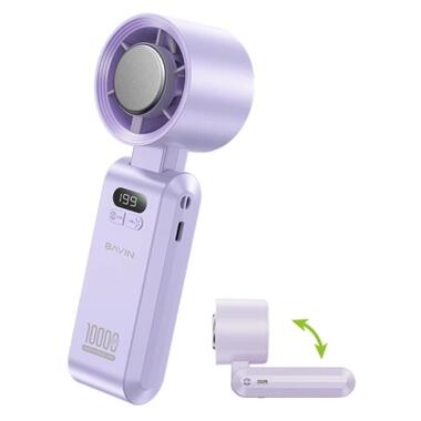Вентилятор BAVIN BF-004 ICE CUBE TURBO FUN 10000RPM Violet (BF-004 VL) фото №1