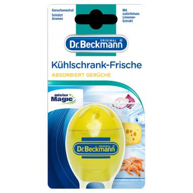 Засіб для чищення холодильника Dr. Beckmann поглинач запаху Лимон 40 г (4008455048314) фото №1