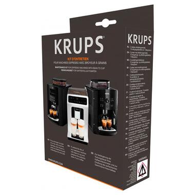 Набір для чищення кавомашини Krups XS530010 F088 Claris+ XS3000+ F054 фото №1