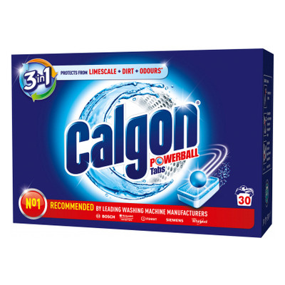 Пом'якшувач води Calgon таблетки 3 1 30 шт. (5011417544150) фото №1