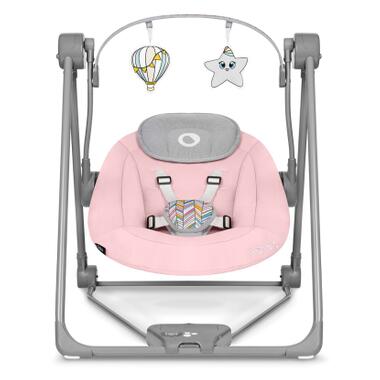 Крісло-гойдалка Lionelo Otto Pink Baby (LO-OTTO PINK BABY) фото №2