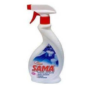 Спрей для чистки ванны и кафеля SAMA 500мл 263690 фото №1