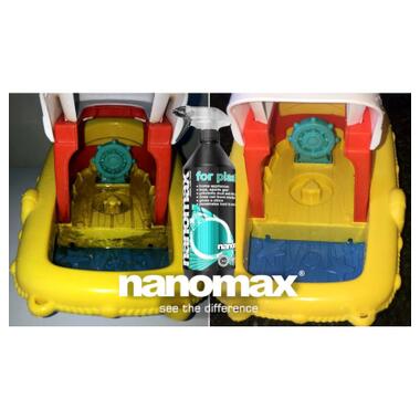 Спрей для чищення кухні Nanomax Pro Очищувач для пластику 1000 мл (5901549955118) фото №2
