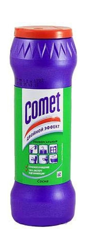 Чистящий порошок Comet с дезинфицирующими свойствами Сосна с хлоринолом в банке 475