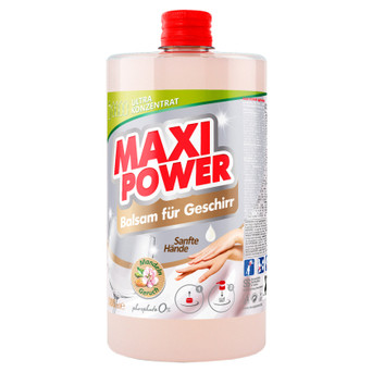 Засіб для ручного миття посуду Maxi Power Мигдаль запаска 1000 мл (4823098412151) фото №1