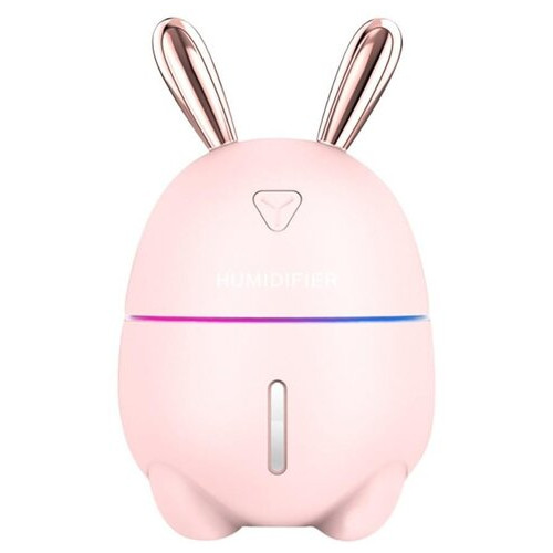 Зволожувач повітря дитячий Humidifier Rabbit LED 2в1 Зайчик Рожевий фото №27