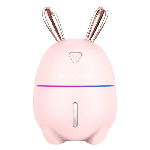 Зволожувач повітря дитячий Humidifier Rabbit LED 2в1 Зайчик Рожевий фото №36