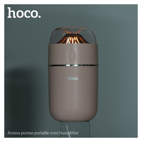 Увлажнитель воздуха Hoco Aroma pursue portable mini humidifier pink (12514) фото №6