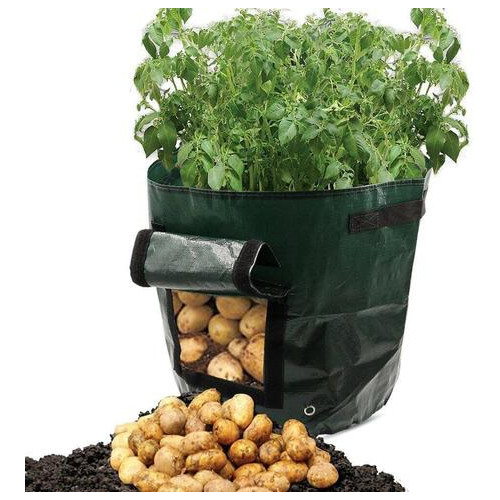 Плантатор для выращивания картофеля Supretto Зеленый (6036) фото №5