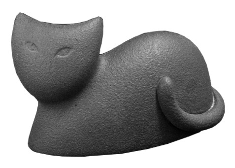 Статуетка Linea Sette Ceramiche Кіт Сіра N38/С фото №1