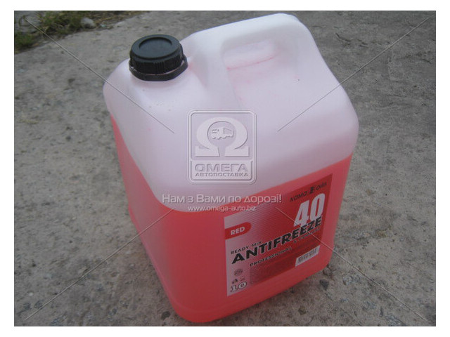 Антифриз Kama Oil -40 червоний 9,5 кг (3013) фото №1