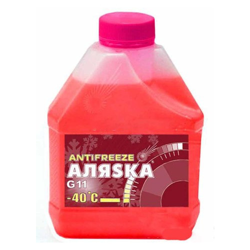 Антифриз Аляска Antifreeze-40 червоний 1 л (5524) фото №1
