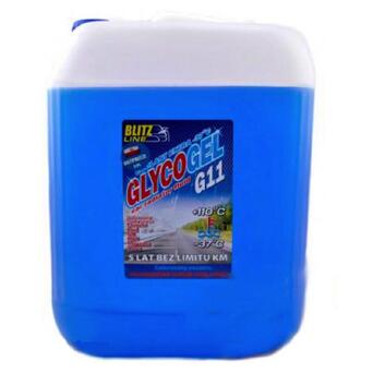Антифриз Blitz Line Glycogel G11 готова суміш -37C синій, 10л (11кг.) (28882) фото №1