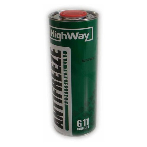 Антифриз HighWay Antifreeze-40 Long Life G11 зелений 1 кг (10001) фото №1