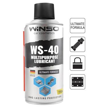 Змазка багатофункціональна Winso WS-40 Multipurpose Lubricant, 110мл (820310) фото №1