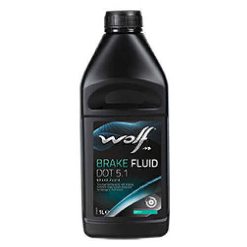 Тормозна рідина Wolf Oil Brake Fluid DOT 5.1 1л фото №1